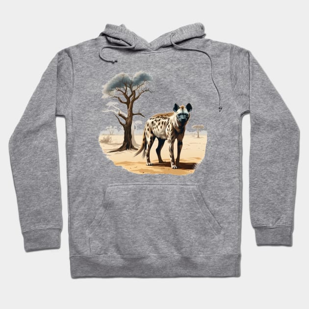 Spotted Hyena Hoodie by zooleisurelife